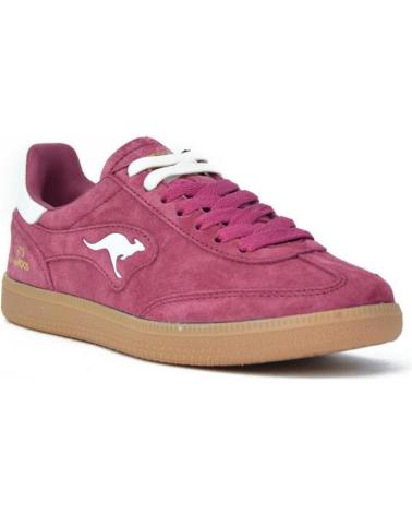 Zapatillas deporte KANGAROOS  de Mujer DEPORTIVAS DE MUJER K17-5  ANTE BURDEOSANTE BURDEOS