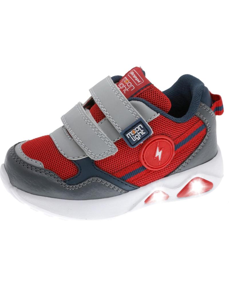 Esportes  BEPPI  de Menina e Menino SAPATO COM LUZES  RED