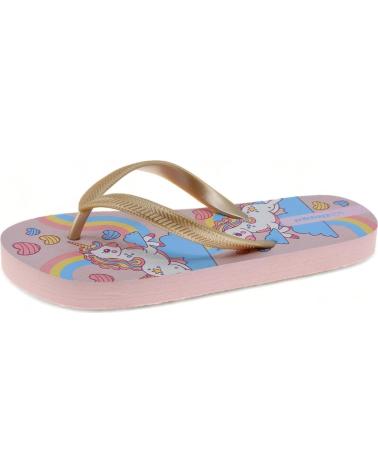 Tongs BEPPI  pour Fille CHINELO M- DEDO  PINK