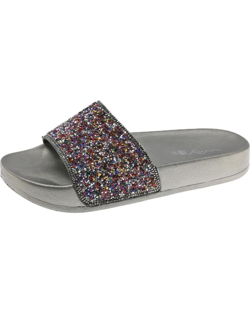 Woman Flip flops BEPPI CHINELO PALA  SILVER