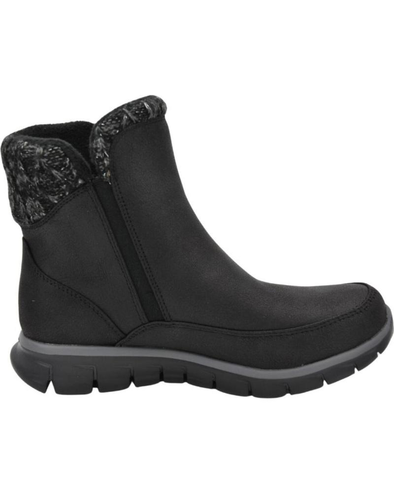 Botas de Mujer SKECHERS BOTAS SINERGY LOVELY COLLAB PARA MUJER EN COLOR NEGRO NEGRO