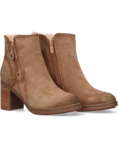 Botines ETIKA  de Mujer BOTIN TACON PARA MUJER 11022 COLOR  TAUPE