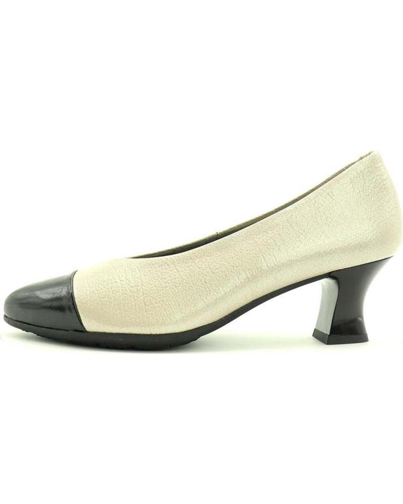 Woman shoes PITILLOS ZAPATO SALON PARA MUJER 10153 COLOR  PIEDRA