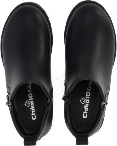 Stiefel CHIKA10  für Mädchen NEW PONY 19N  NEGRO-BLACK