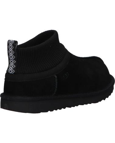 Botins UGG  de Mulher e Menina 1157702K CLASSIC ULTRA STRETCH CUFF  BLACK