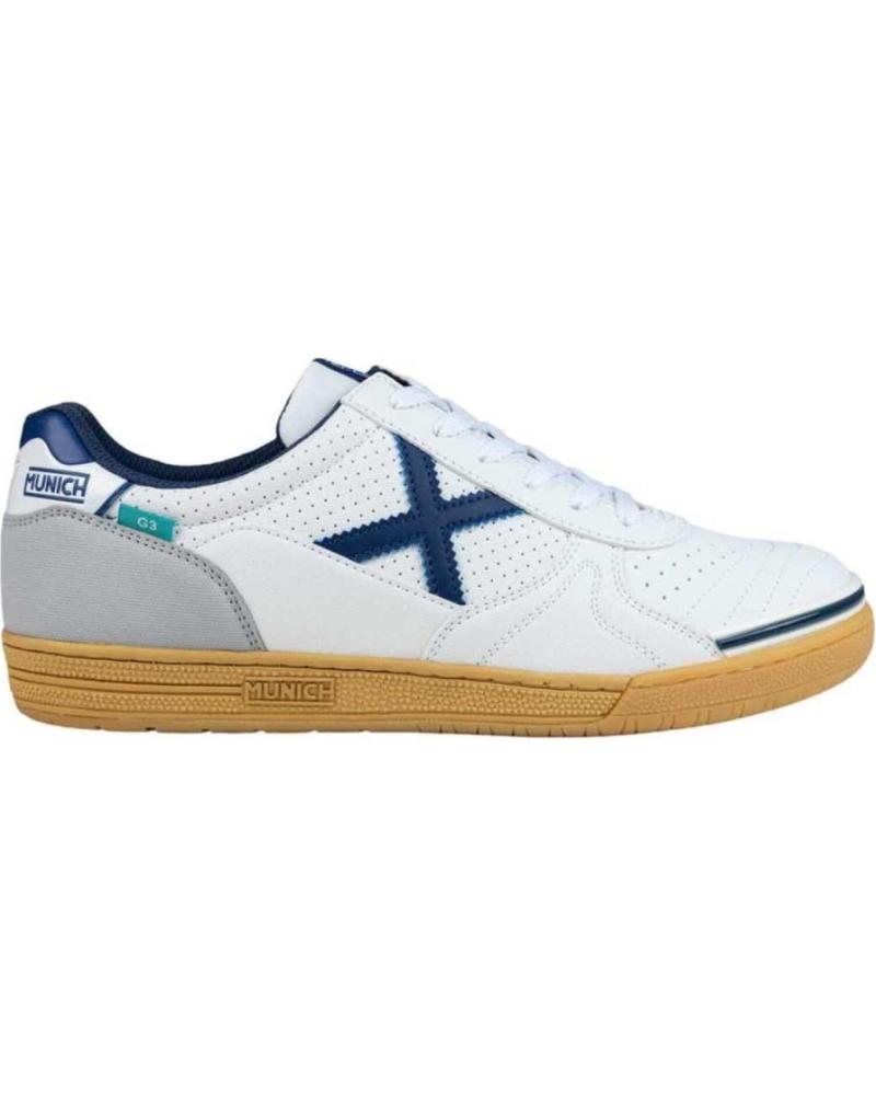 Zapatillas deporte MUNICH  de Hombre ZAPATILLAS G3 PROFIT 423 AZUL CARAMELO 3111423 FUTBOL  BLANCO