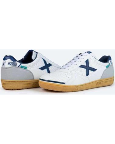 Zapatillas deporte MUNICH  de Hombre ZAPATILLAS G3 PROFIT 423 AZUL CARAMELO 3111423 FUTBOL  BLANCO