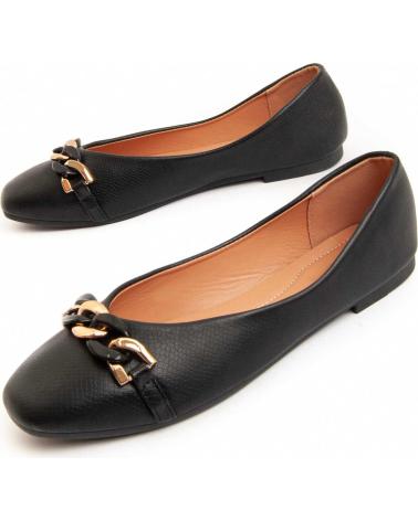 Woman Flat shoes MONTEVITA BALLERI11  BLACK