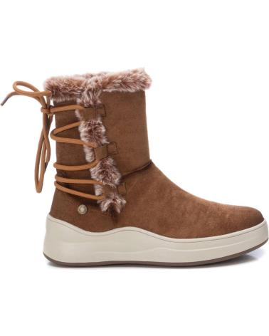 Botins REFRESH  de Mulher BOTINES PLANOS 172117 MUJER CAMEL  BEIGE