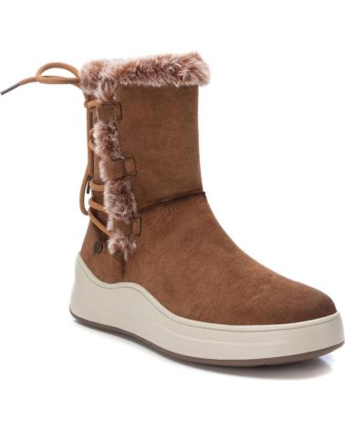 Botins REFRESH  de Mulher BOTINES PLANOS 172117 MUJER CAMEL  BEIGE