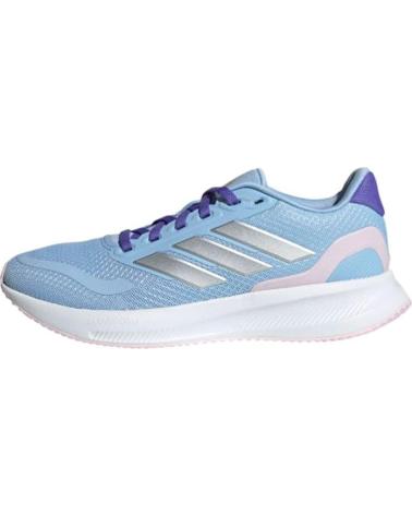 Deportivas de Mujer y Niña y Niño ADIDAS MODELO RUNFALCON 5 J PARA KIDS AZUL