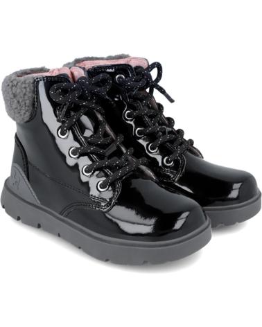 Botines BIOMECANICS  de Niña BOTA PARA CHICA 241211 CHAROL  NEGRO