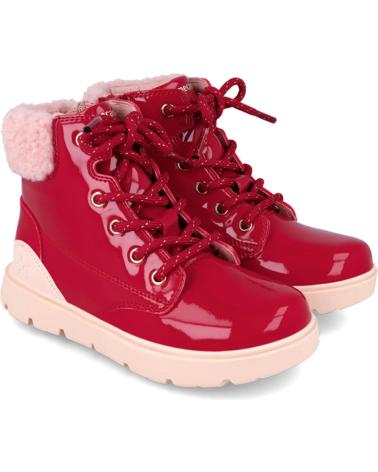 Botines BIOMECANICS  de Niña BOTA PARA CHICA 241211 CHAROL  ROJO