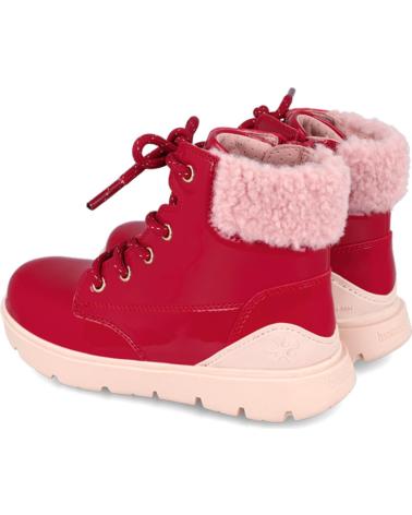 Botines BIOMECANICS  de Niña BOTA PARA CHICA 241211 CHAROL  ROJO
