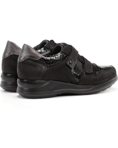 Zapatos DORKING  de Mujer FLUCHOS CLOE F0953 GRAFITO  NEGRO