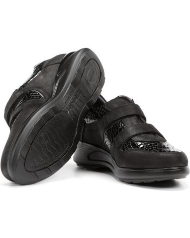 Zapatos DORKING  de Mujer FLUCHOS CLOE F0953 GRAFITO  NEGRO