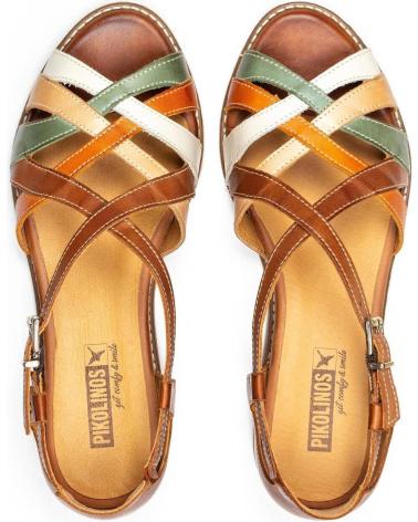 Sandales PIKOLINOS  pour Femme TALAVERA W3D-0774C1 BRANDY  CUERO