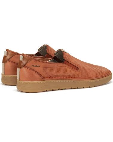 Zapatos FLUCHOS  de Hombre LEO F1946  NARANJA