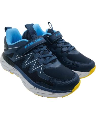 PABLOSKY BASKETS 978620 À FERMETURE ADHÉRENTE BLEU MARINE AZUL