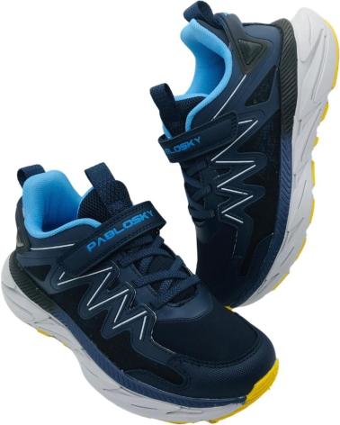 PABLOSKY BASKETS 978620 À FERMETURE ADHÉRENTE BLEU MARINE AZUL