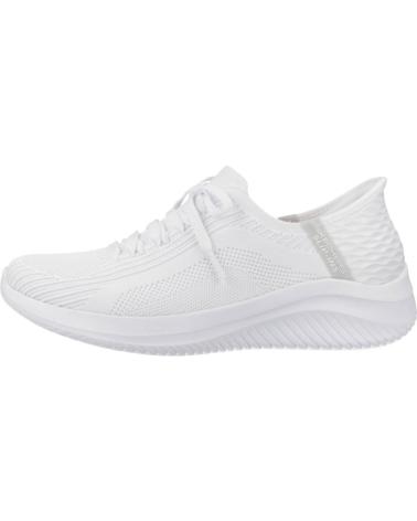Esportes  de Mulher SKECHERS ZAPATILLAS MUJER MODELO SLIP-INS ULTRA FLEX 3 0 TONAL STRETC WHT