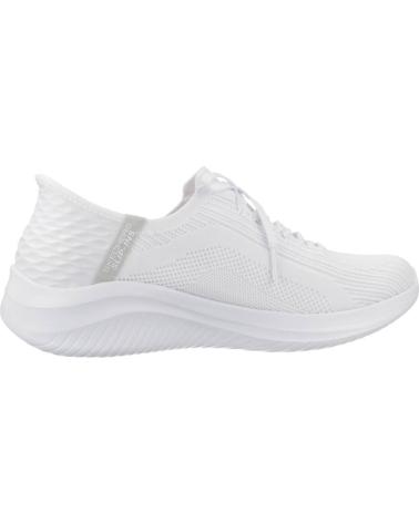 Esportes  de Mulher SKECHERS ZAPATILLAS MUJER MODELO SLIP-INS ULTRA FLEX 3 0 TONAL STRETC WHT