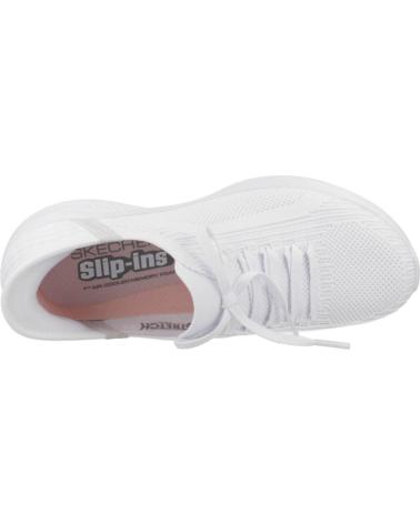Esportes  de Mulher SKECHERS ZAPATILLAS MUJER MODELO SLIP-INS ULTRA FLEX 3 0 TONAL STRETC WHT