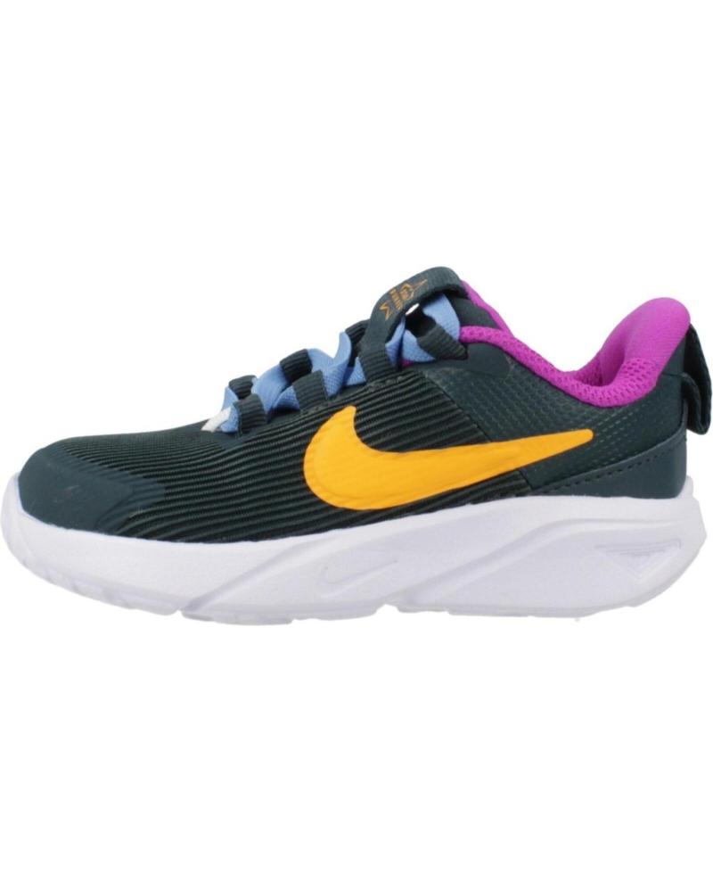 Sneaker für Mädchen und Junge NIKE ZAPATILLAS NINO MODELO STAR RUNNER 4 COLOR VERDE 300