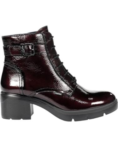 FLUCHOS STIEFELETTE FUGAZ OPERA F2107 BORDEAUX LACK NAPLACK MIT ABSATZ NAPLACK OPERA