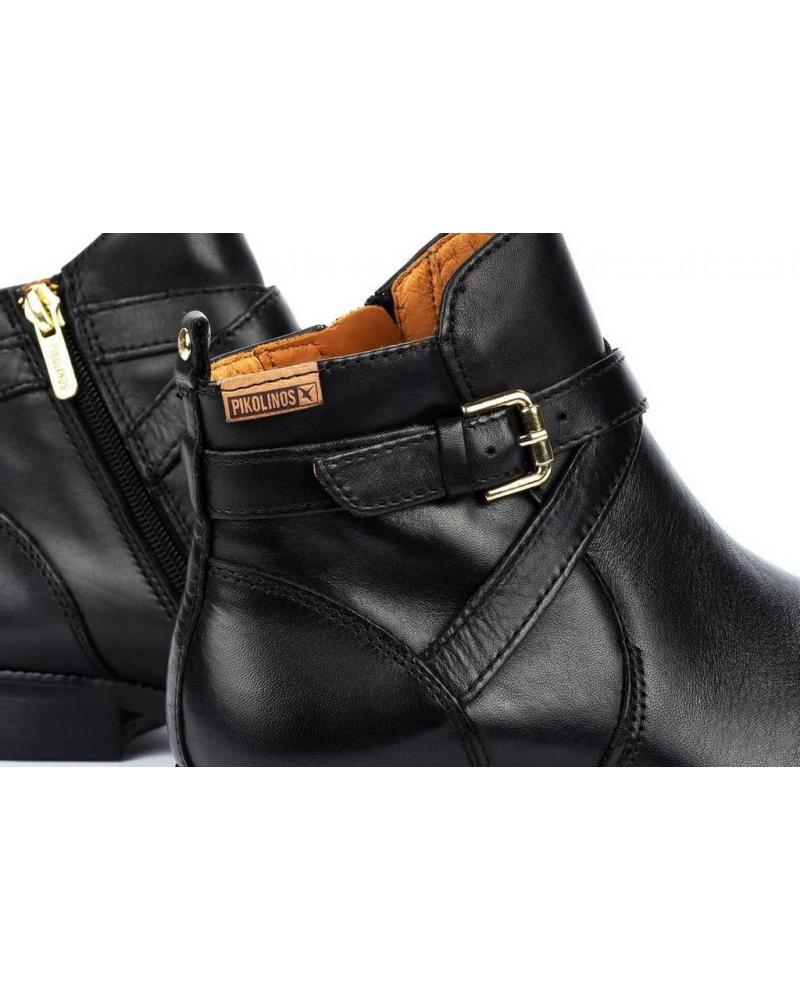 Mid Boots De Mujer PIKOLINOS BOTINES ROYAL W4D-8614 BLACK