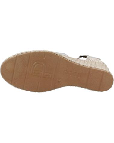 Woman Sandals PITILLOS ALPARGATAS MUJER MODELO 5574P COLOR  PLATA