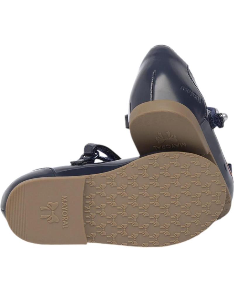 Zapatos De Niña MAYORAL BAILARINAS 46470 MERCEDITA CHAROL AZUL