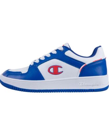 Man Zapatillas deporte CHAMPION REBOUND LOW S21906-WW018 AZUL  BLANCO