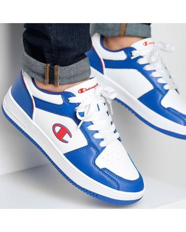 Man Zapatillas deporte CHAMPION REBOUND LOW S21906-WW018 AZUL  BLANCO