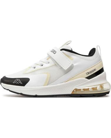 girl and boy Trainers KAPPA LOGO NAGYO EV KID  BLANCO