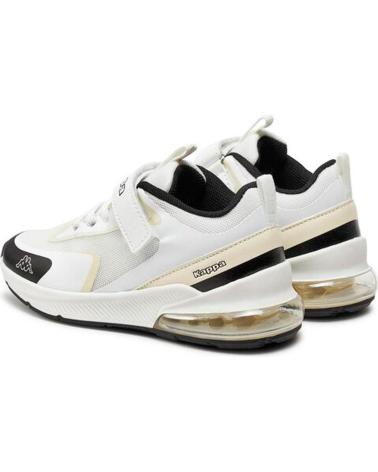 girl and boy Trainers KAPPA LOGO NAGYO EV KID  BLANCO