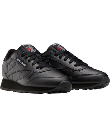 Scarpe per Bambina e Bambino REEBOK ZAPATILLAS CLASSIC LEATHER PARA NINOS UNISEX EN COLOR NEGRO NEGRO