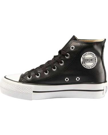 Zapatillas deporte JOHN SMITH  de Mujer LONAS LIBEL HIGH 24L  NEGRO