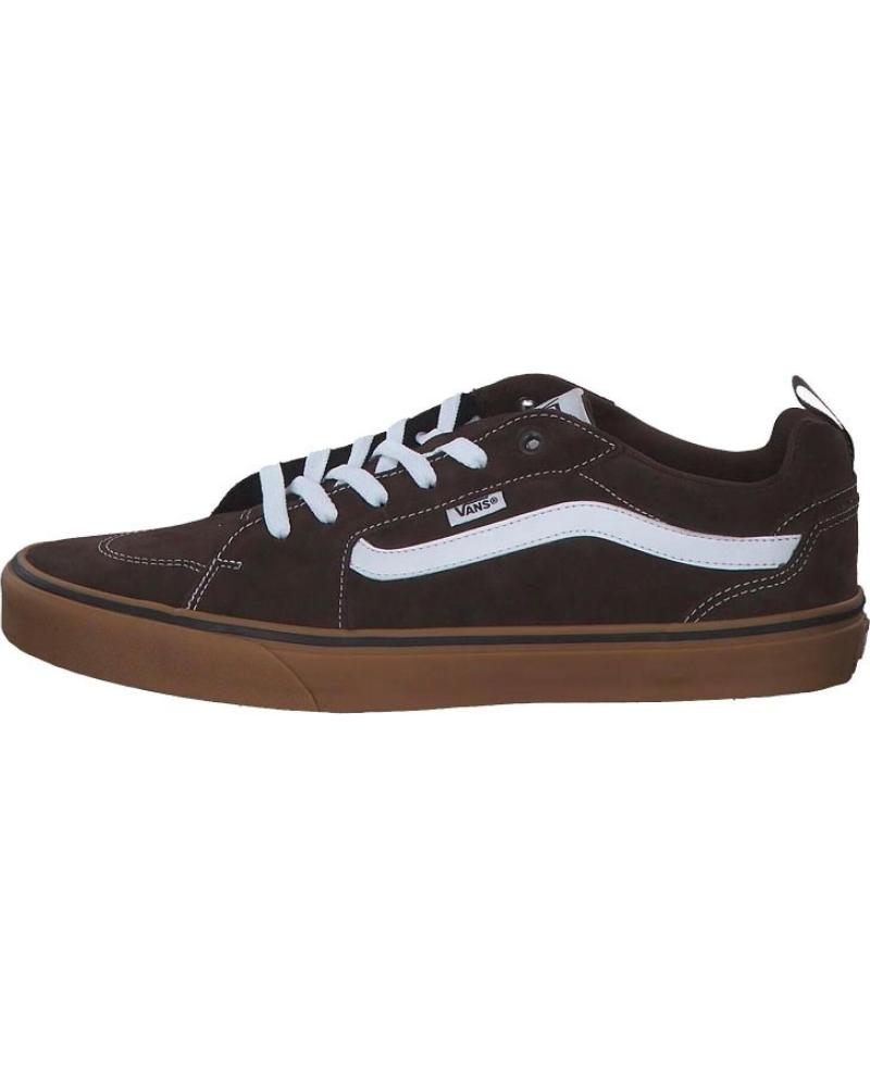 Vans low top hombre marron online