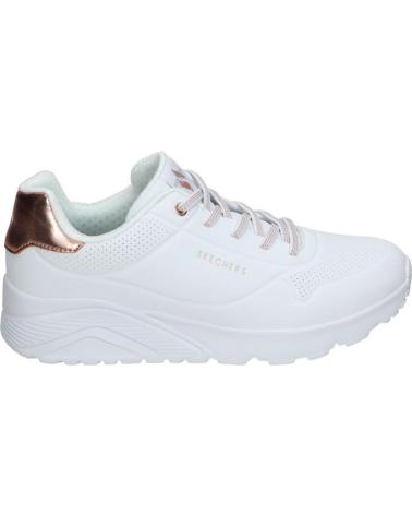 Deportivas SKECHERS  de Mujer y Niña y Niño 310384L-WHT UNO LITE-METALLIC MODE  WHITE