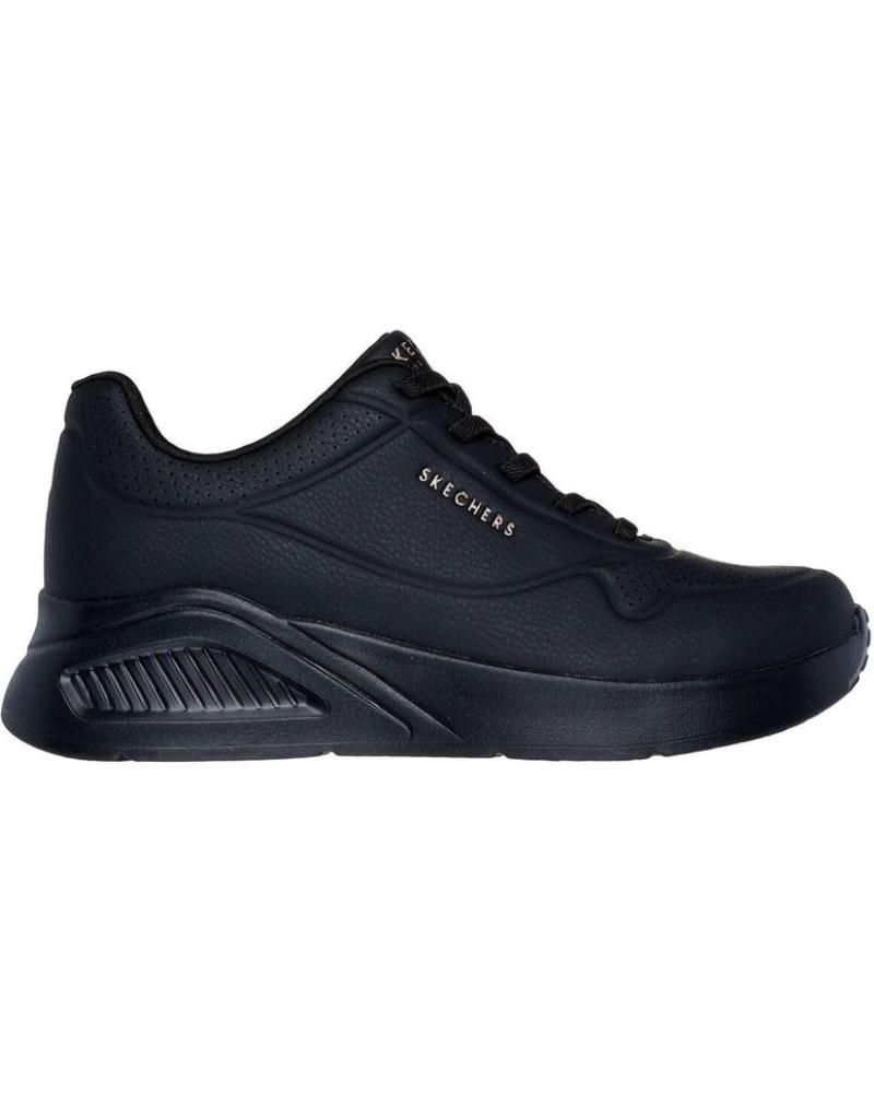 SKECHERS UNO LITE-LITE WORK 177289-BBK NEGRAS BBK