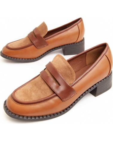 Mocassini MONTEVITA  per Donna MOCCAVITA17  BROWN