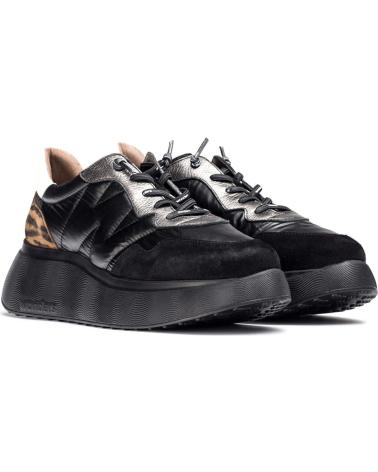 Zapatillas deporte WONDERS  de Mujer SNEAKER  NEGRO