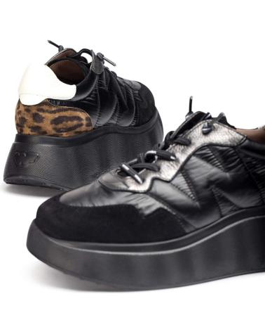 Zapatillas deporte WONDERS  de Mujer SNEAKER  NEGRO