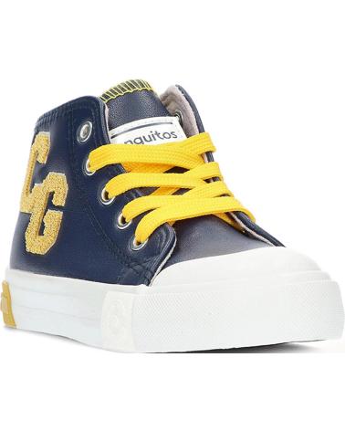 Sneaker CONGUITOS  für Mädchen und Junge SNEAKERS UNISEX DE OSITO 127004 HIGH  LETTERSNAVY