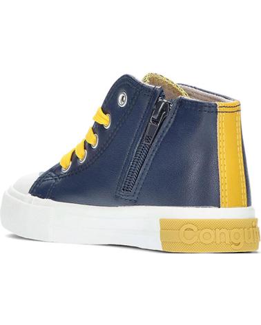 Sneaker CONGUITOS  für Mädchen und Junge SNEAKERS UNISEX DE OSITO 127004 HIGH  LETTERSNAVY