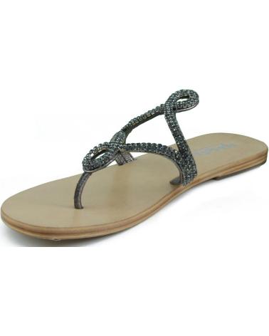 Sandalias OCA LOCA SHOES  de Niña OCA LOCA ESCLAVA NINA STRASS  GRIS