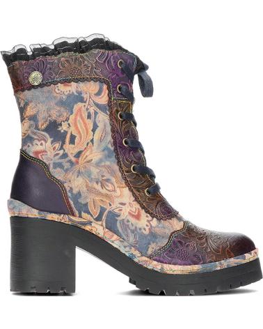 Woman Mid boots LAURA VITA BOTINES PARA MUJER DE MONAO14  VIOLET