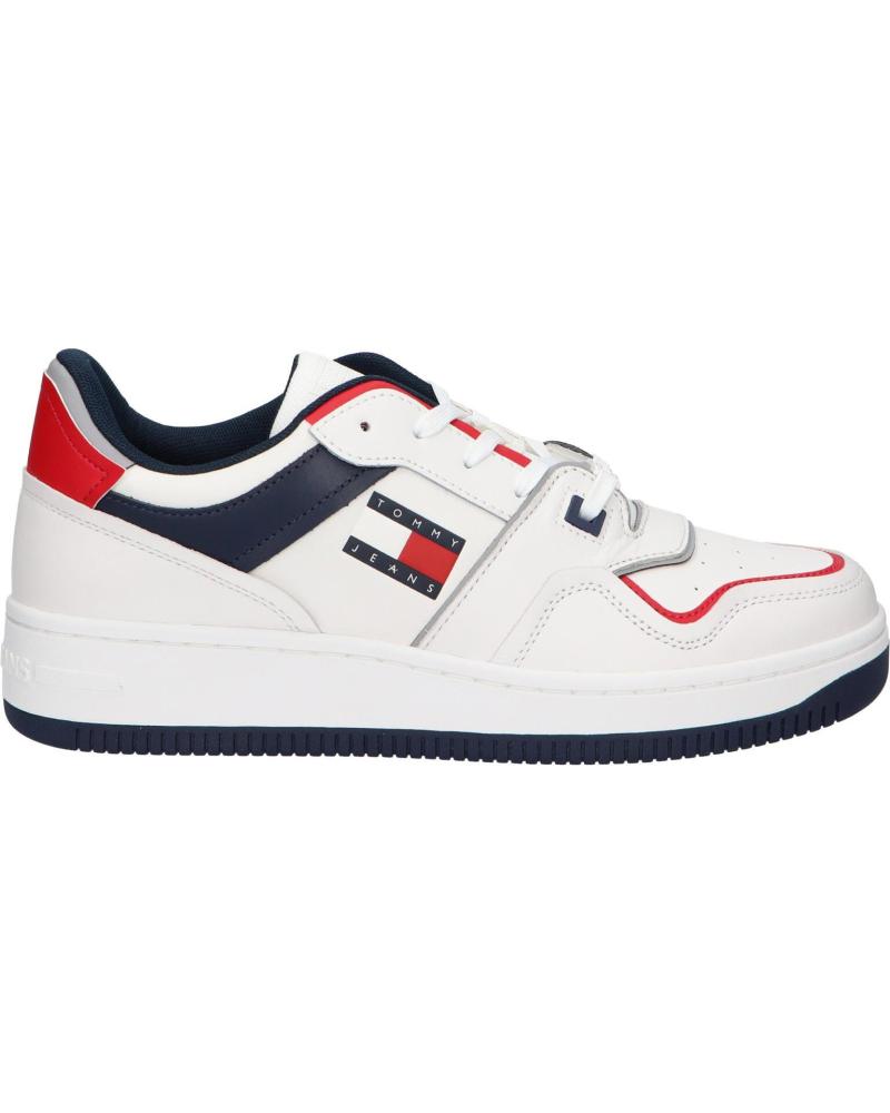 Man Zapatillas deporte TOMMY HILFIGER EM0EM01463 RETRO BASKET CUPSOLE XLC SWEET CAYENNE Man Zapatillas deporte TOMMY HILFIGER EM0EM01463 RETRO BASKET CUPSOLE XLC SWEET CAYENNE