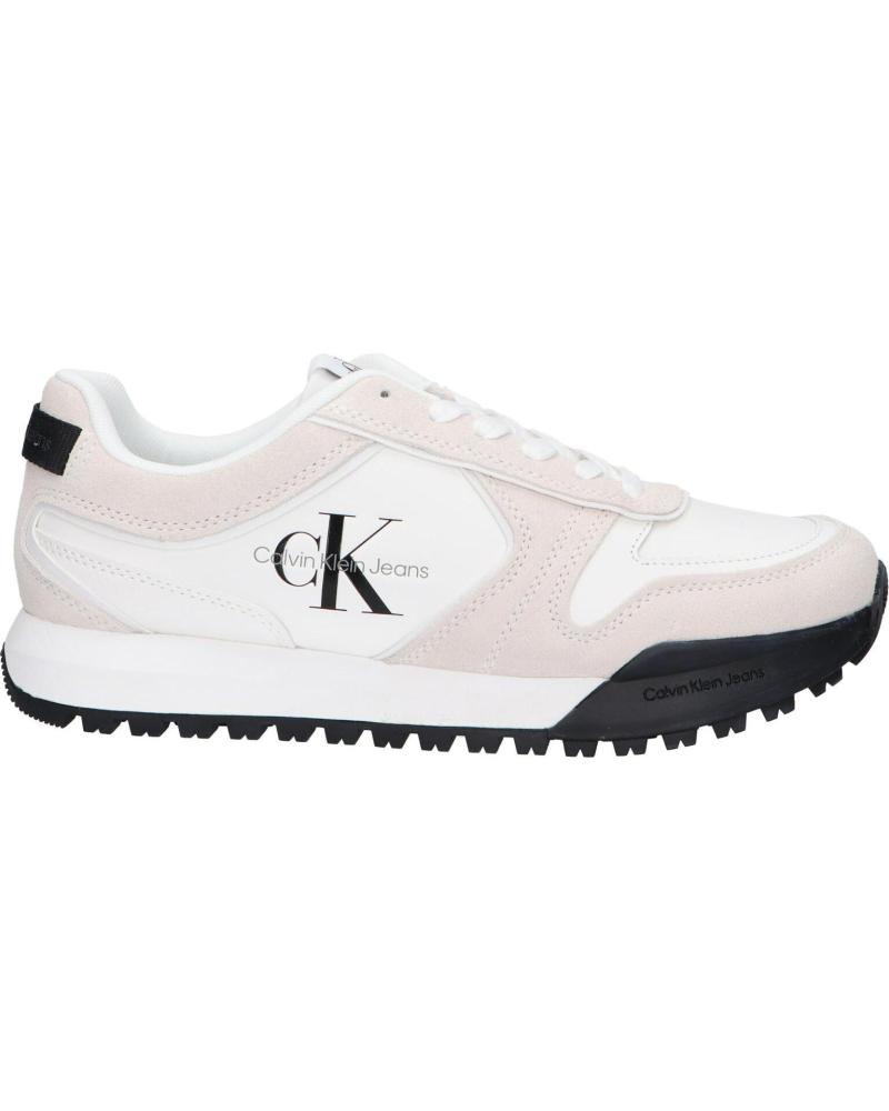 Zapatillas deporte CALVIN KLEIN de Hombre YM0YM00624 TOOTHY RUNNER 01W BRIGHT WHITE-BLACK Zapatillas deporte CALVIN KLEIN de Hombre YM0YM00624 TOOTHY RUNNER 01W BRIGHT WHITE-BLACK